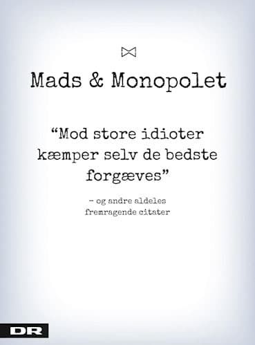 Bogomslag: “Mod store idioter kæmper selv de bedste forgæves” (2018)